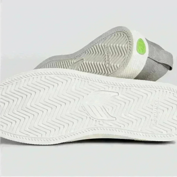 New!! CARIUMA unisex SLIP ON
Light Grey Canvas Off White Logo‎ Sneakers 9 - Picture 5 of 6